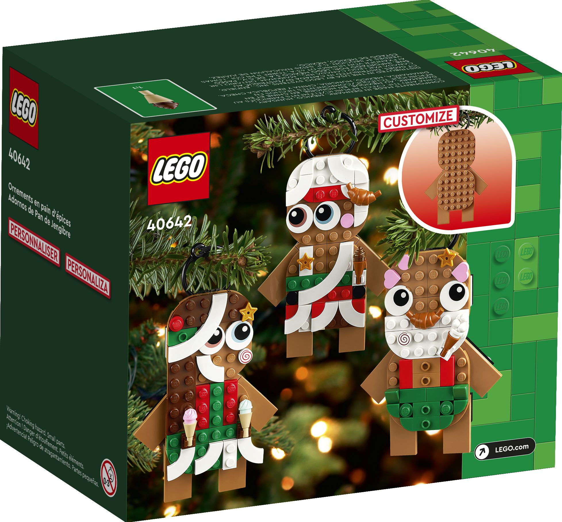 LEGO® Iconic Gingerbread Ornaments 40642 (Retiring Soon)