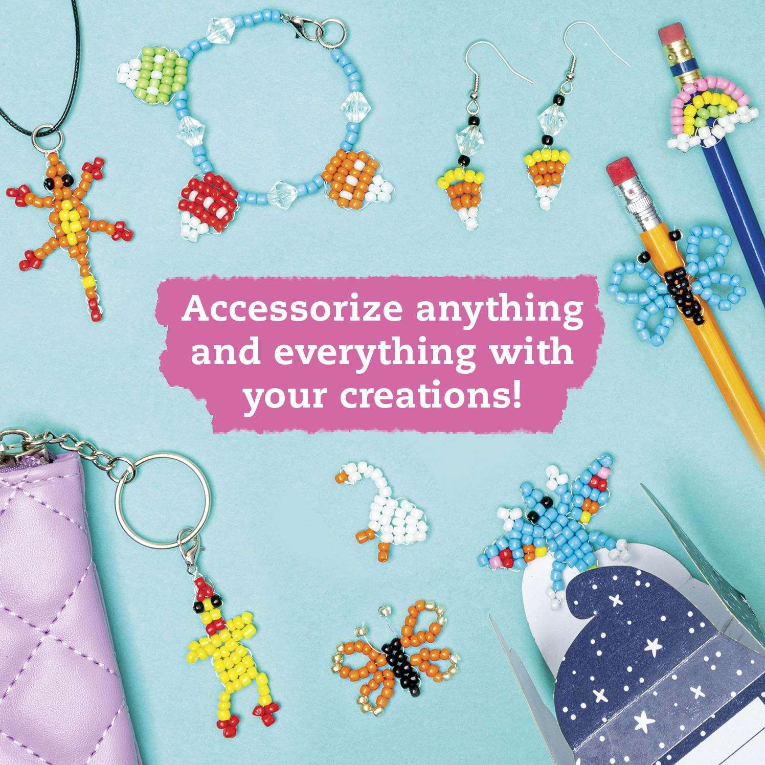 BEADLINGS: MAKE 24 ITTY-BITTY BEADED CHARMS