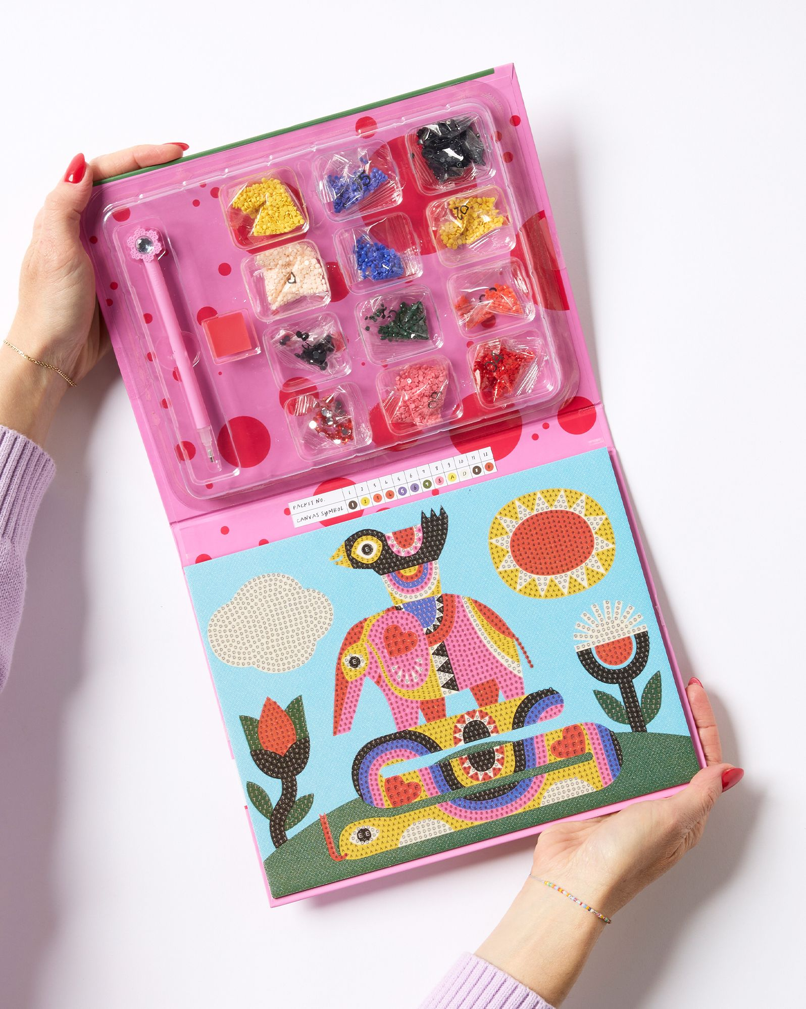 Kid's Sparkle Art: The Pyramid