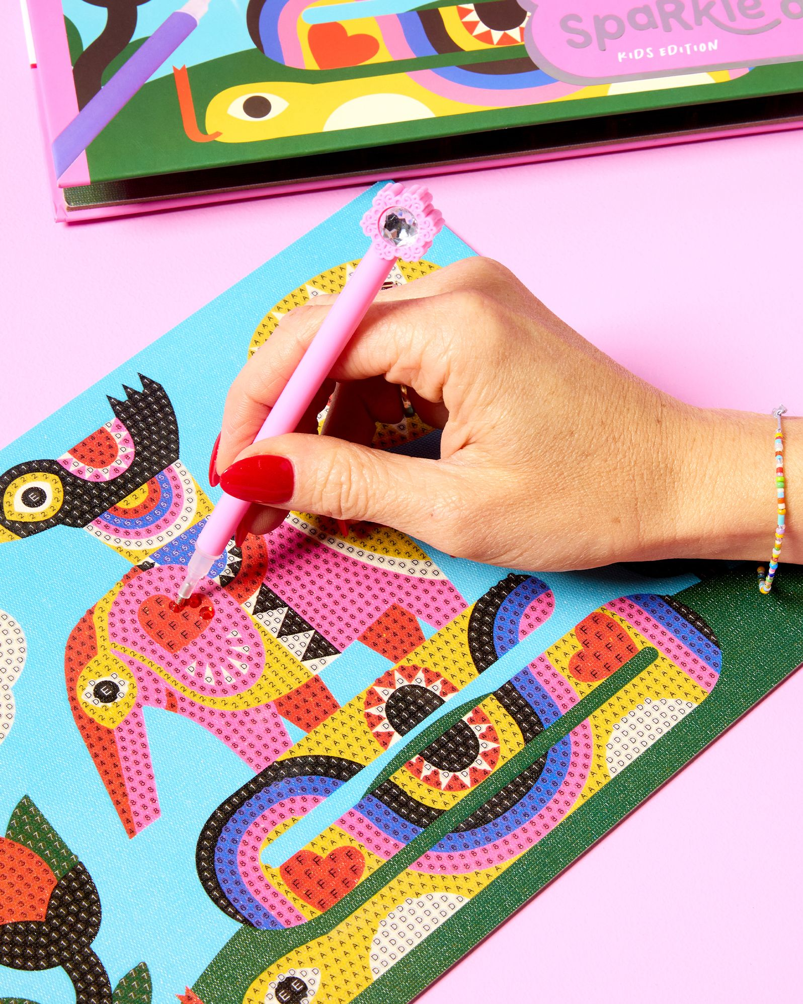 Kid's Sparkle Art: The Pyramid