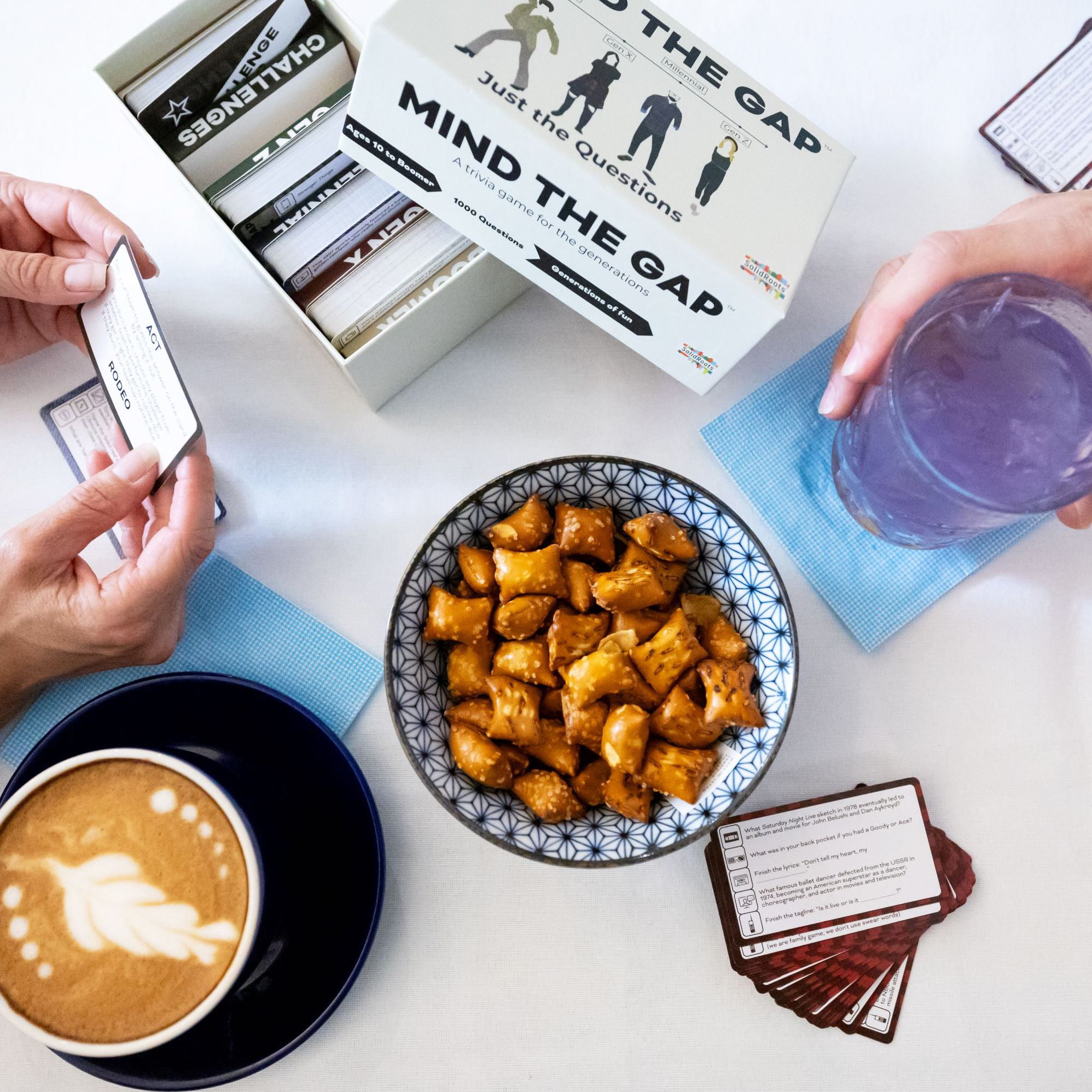 Mind the Gap: Just Questions Board Game