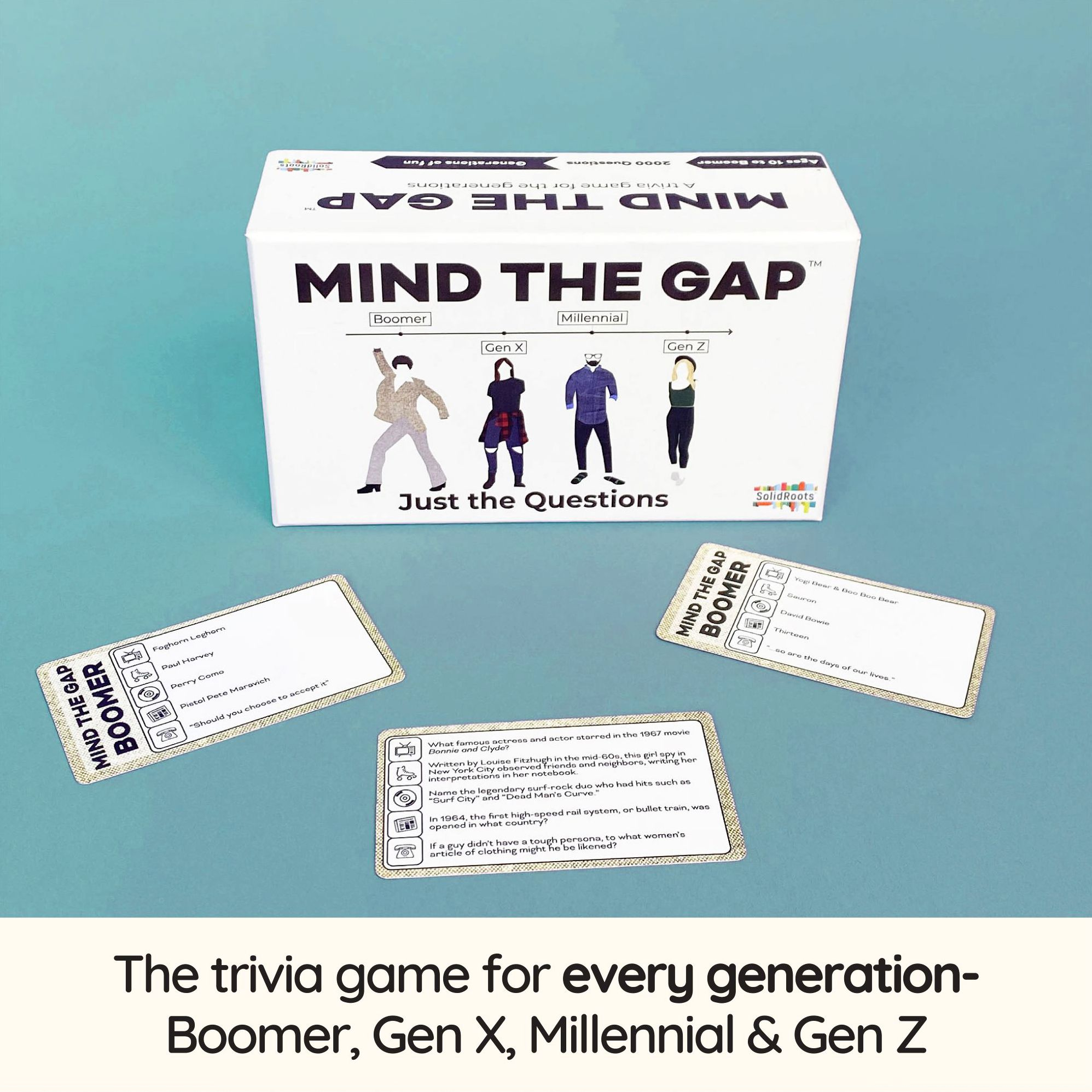 Mind the Gap: Just Questions Board Game