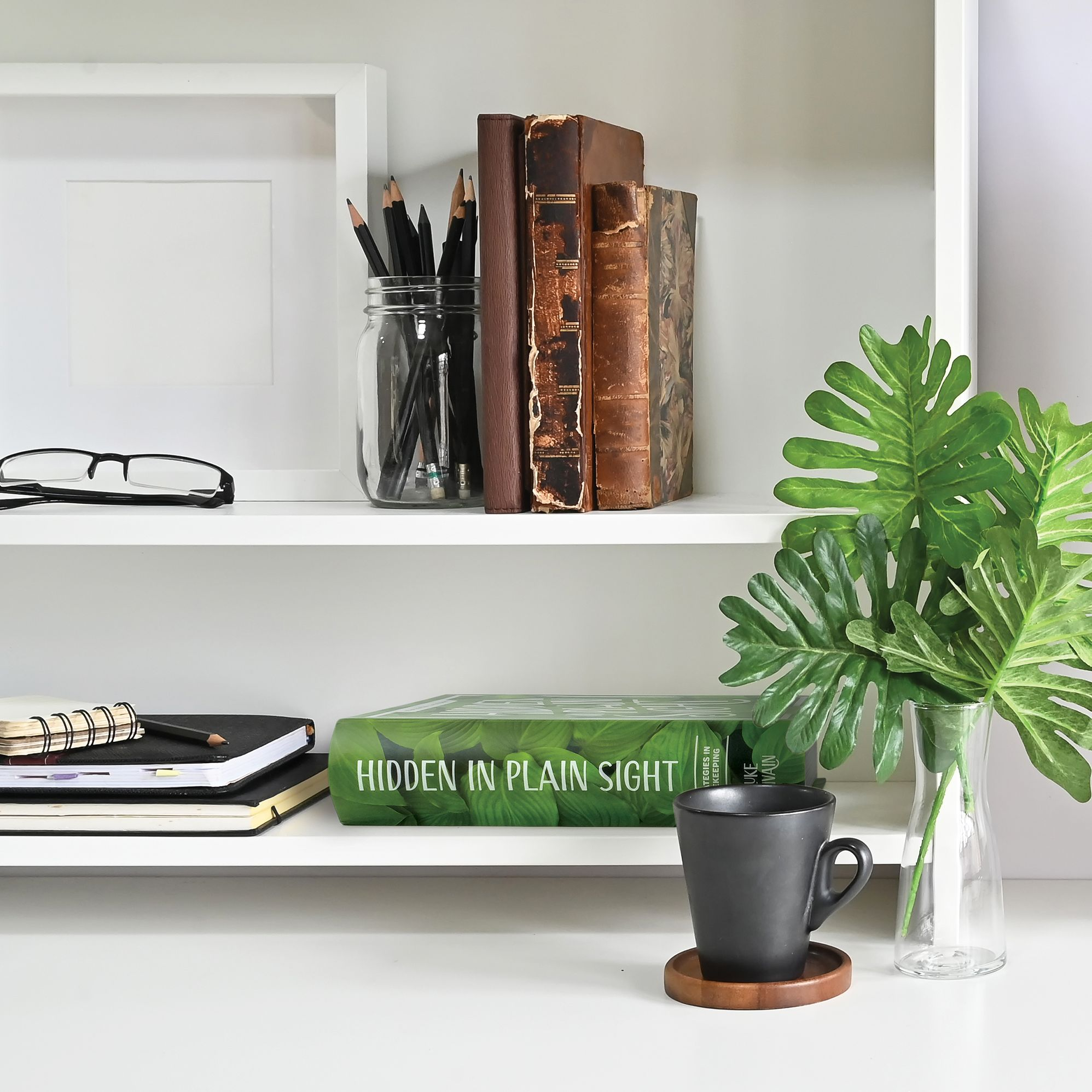 Hidden In Plain Sight Book Storage Box