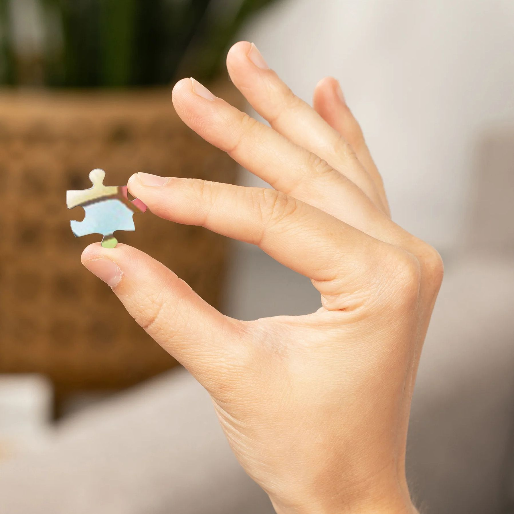 1000 Holiday Wreath Puzzle