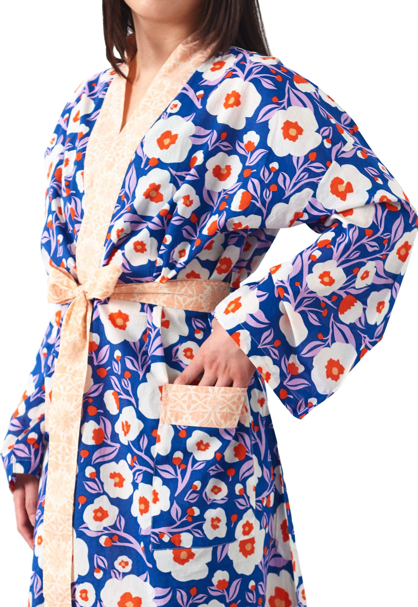 Bold Floral Robe
