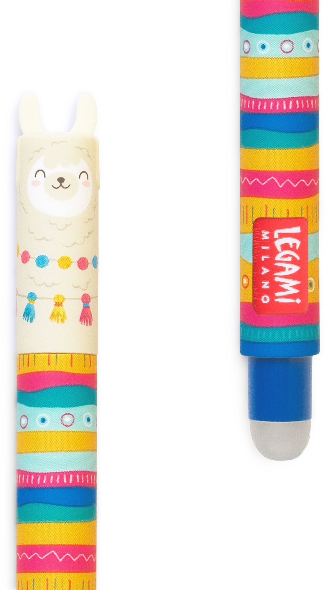 Llama Erasable Gel Pen - Blue Ink