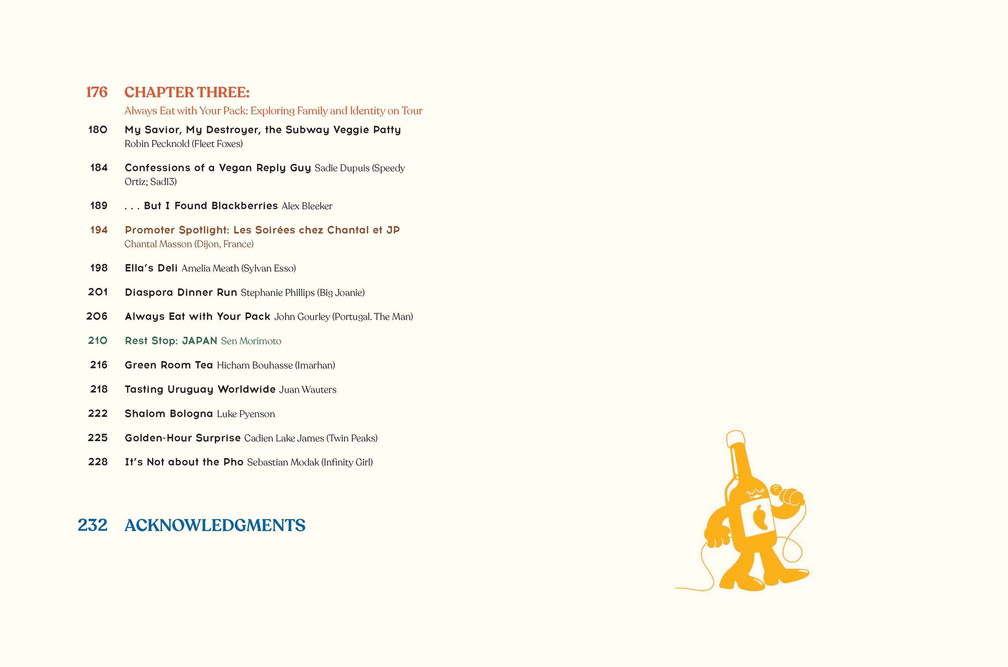 Taste in Music: Eating on Tour with Indie Musicians