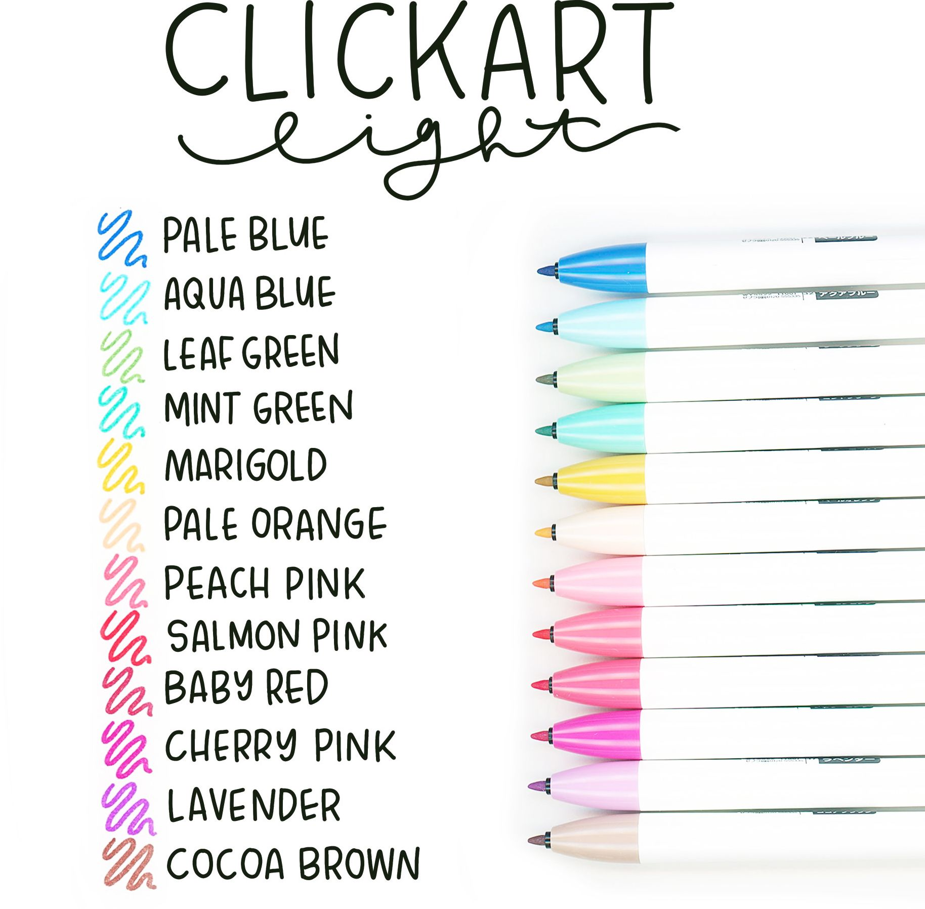 ClickArt Pastel Marker Pen