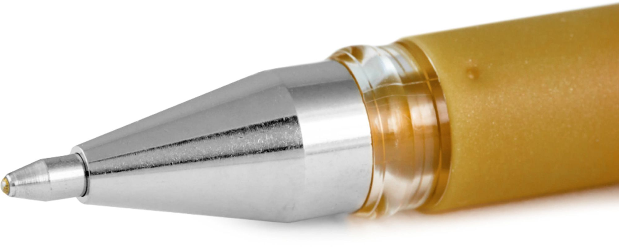 uniball Signo Gel Impact Pens, Bold Point (1.0mm), Assorted Metallic, 3 Pack (Gold, Silver, White)