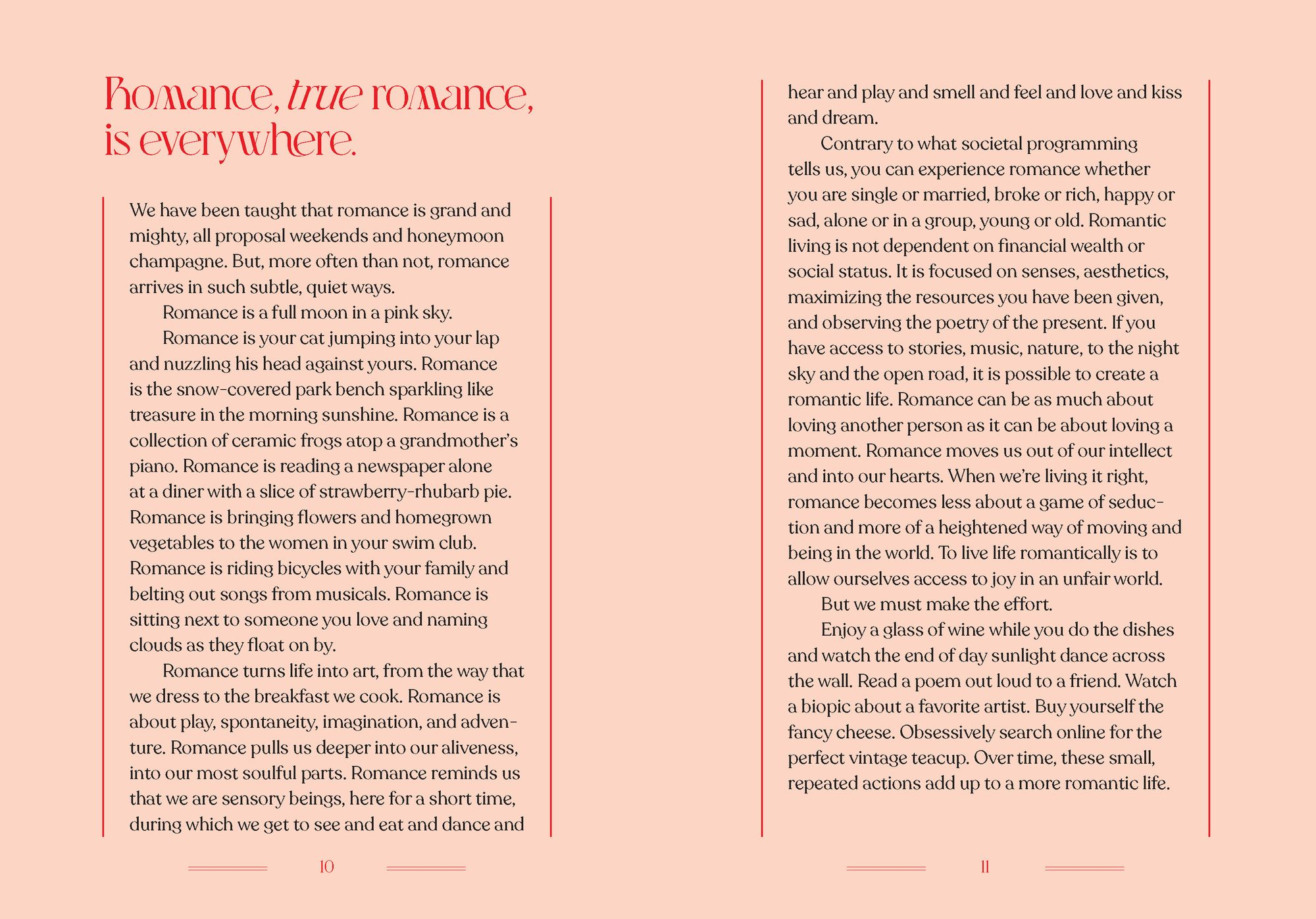 Romance the Every Day: Inspired Ideas for a Year of Little Luxuries