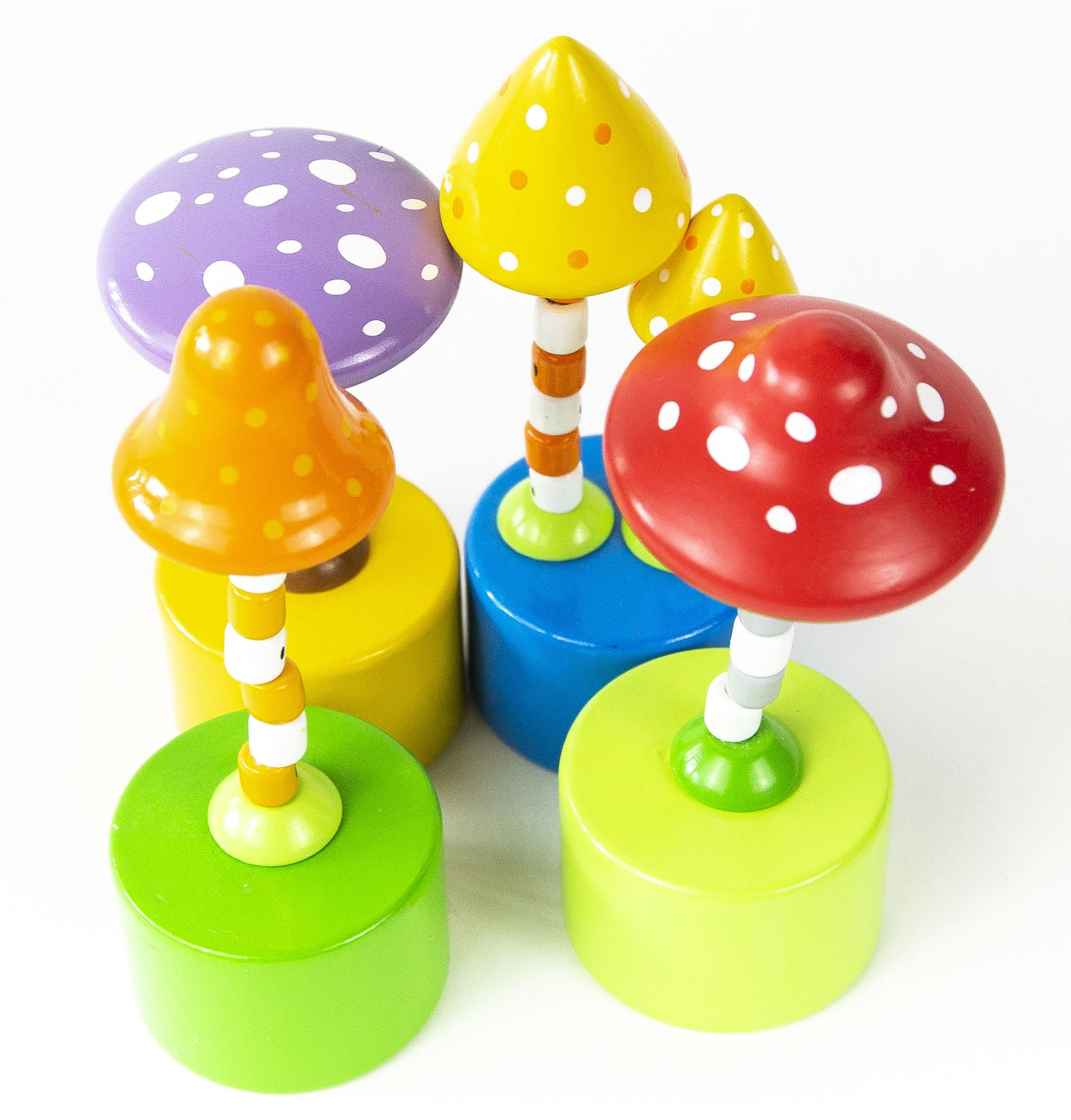 Magical Mushroom Push Puppets