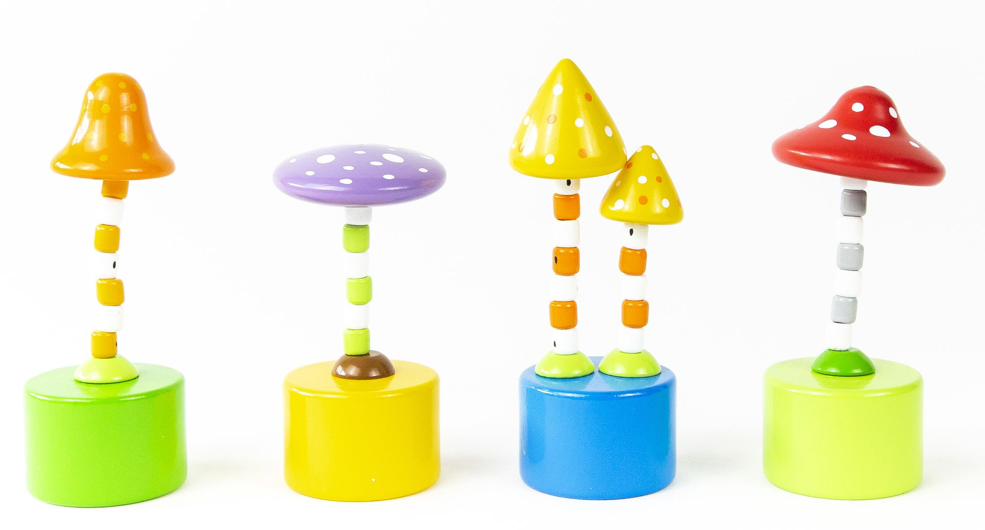 Magical Mushroom Push Puppets