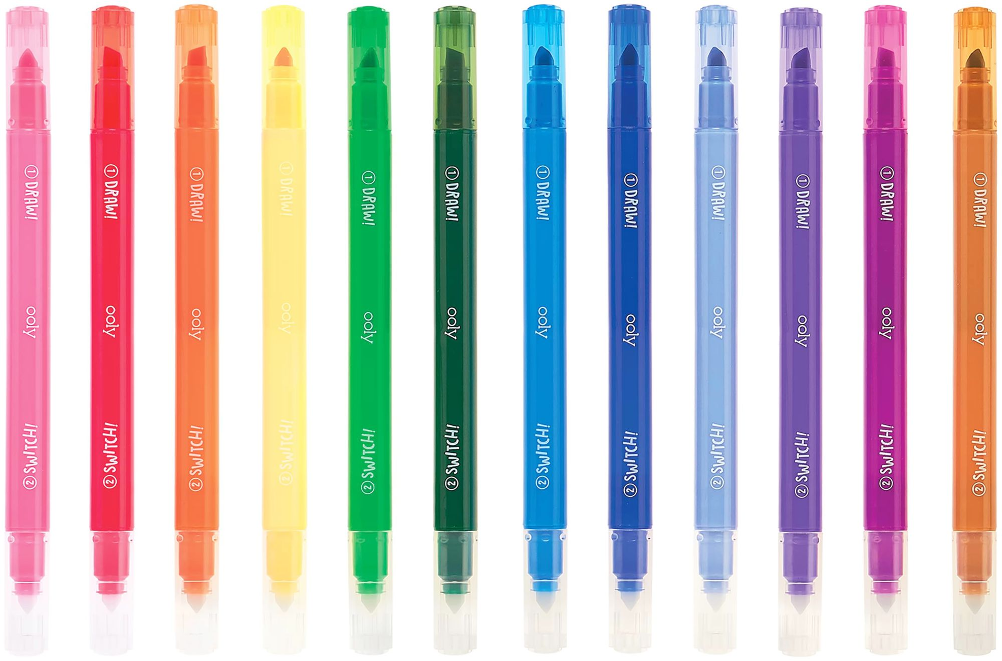 Switch-eroo! Color-Changing Markers 2.0 (Set of 12)