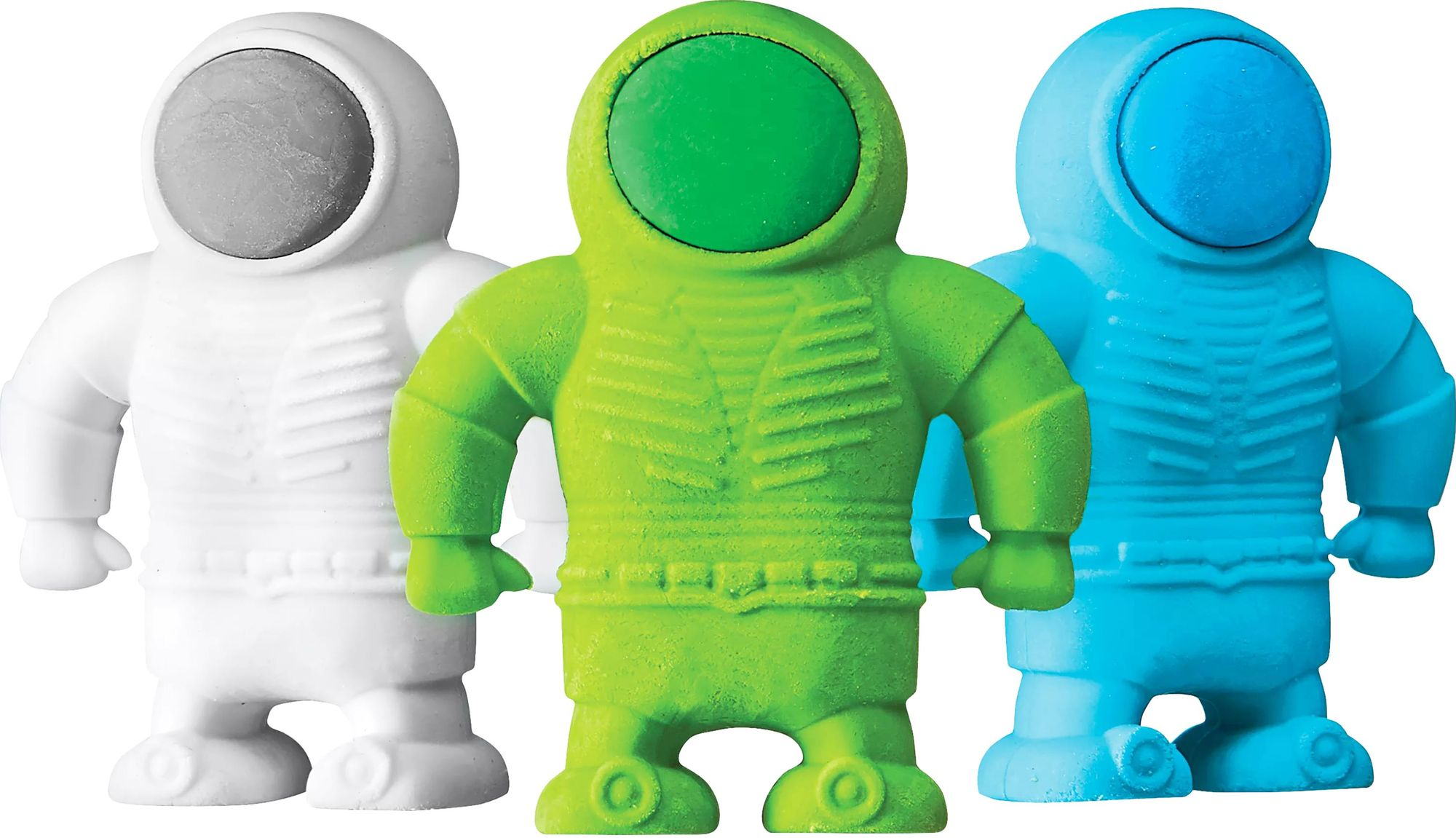 Astronaut Erasers - Set of 3
