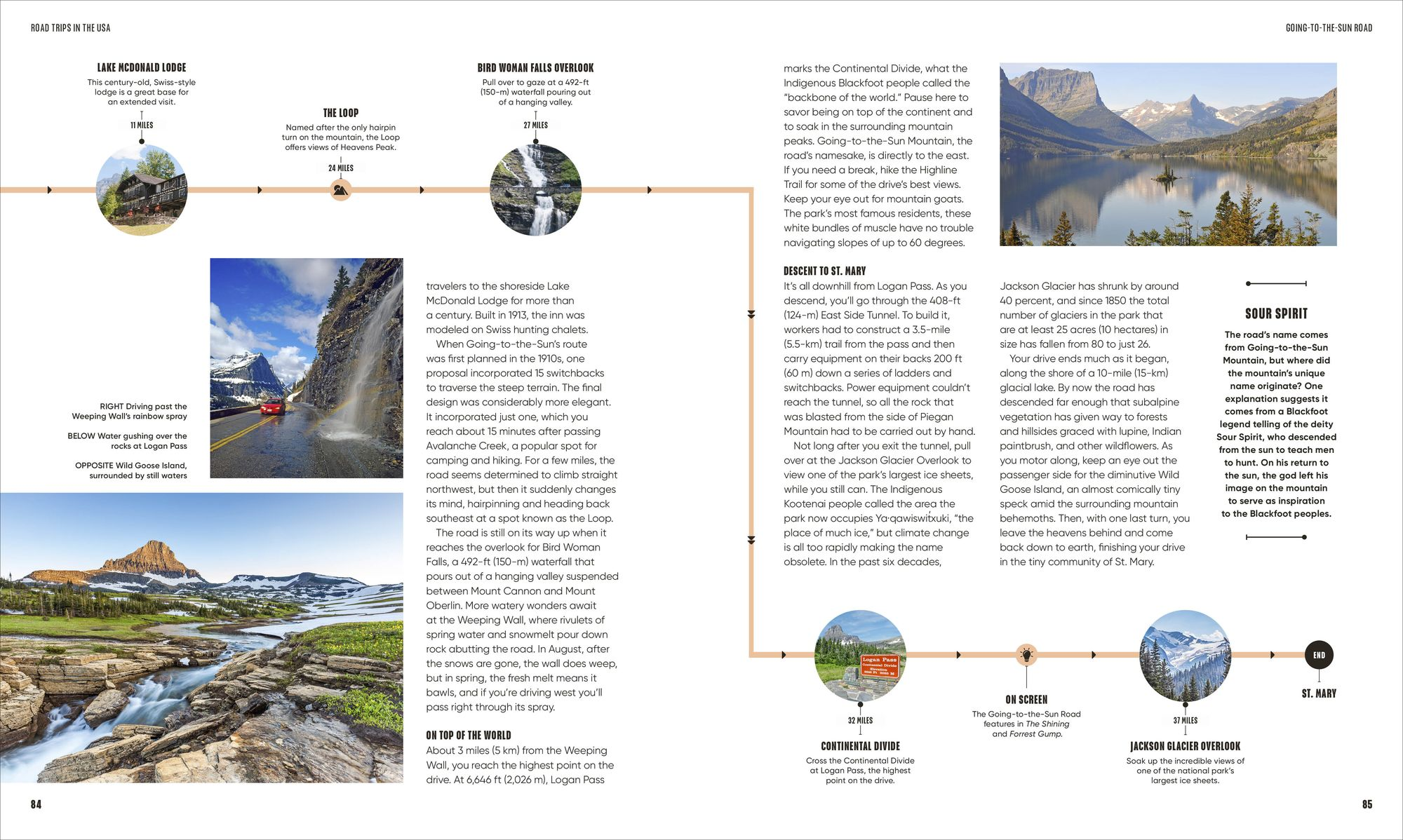 Road Trips in the USA: 50 Adventures on the Open Road