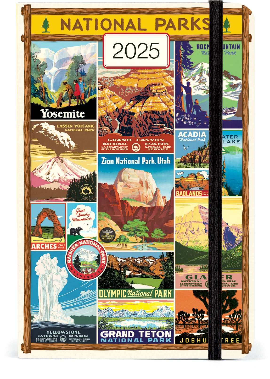 2025 National Parks Weekly Planner
