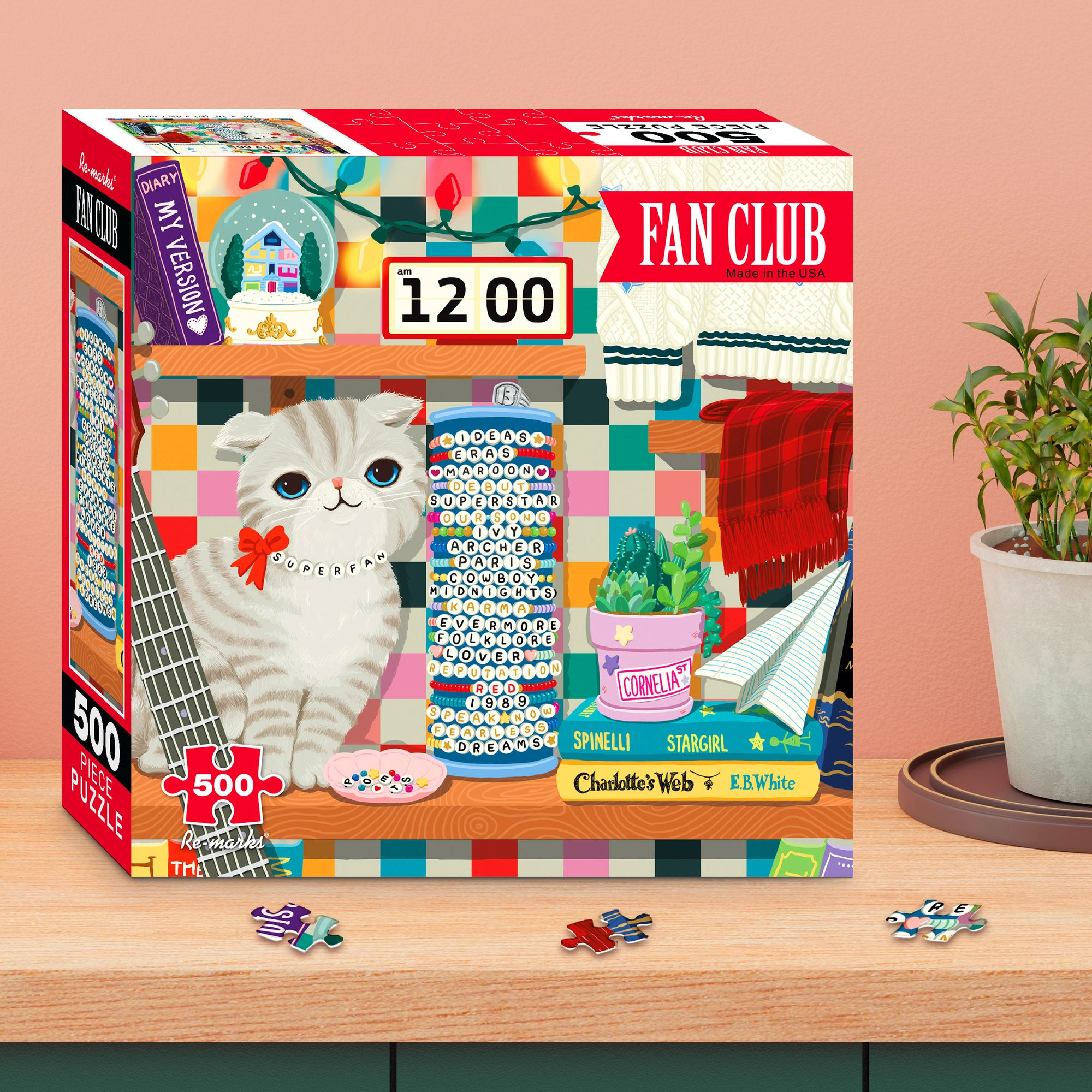 Fan Club 500-Piece Jigsaw Puzzle