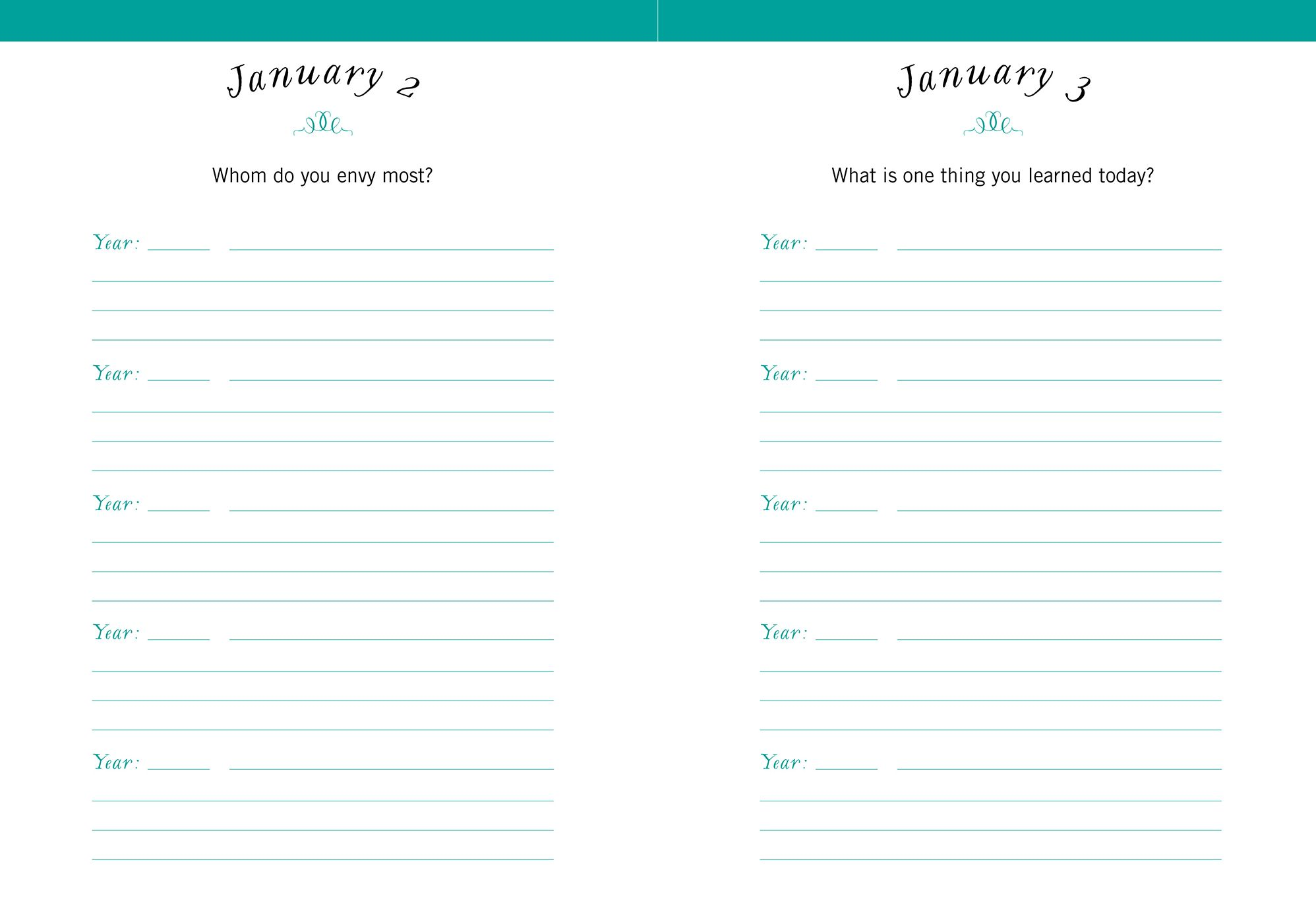 One Question a Day (Floral): A Five-Year Journal