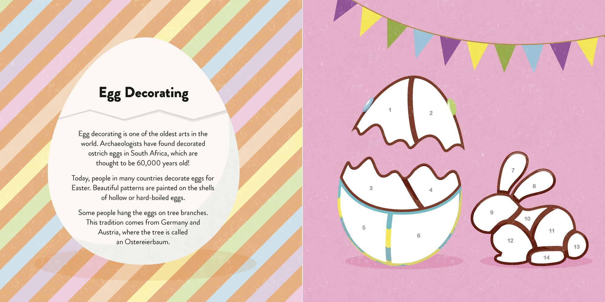 Color With Stickers: Easter: Create 10 Pictures with Stickers!