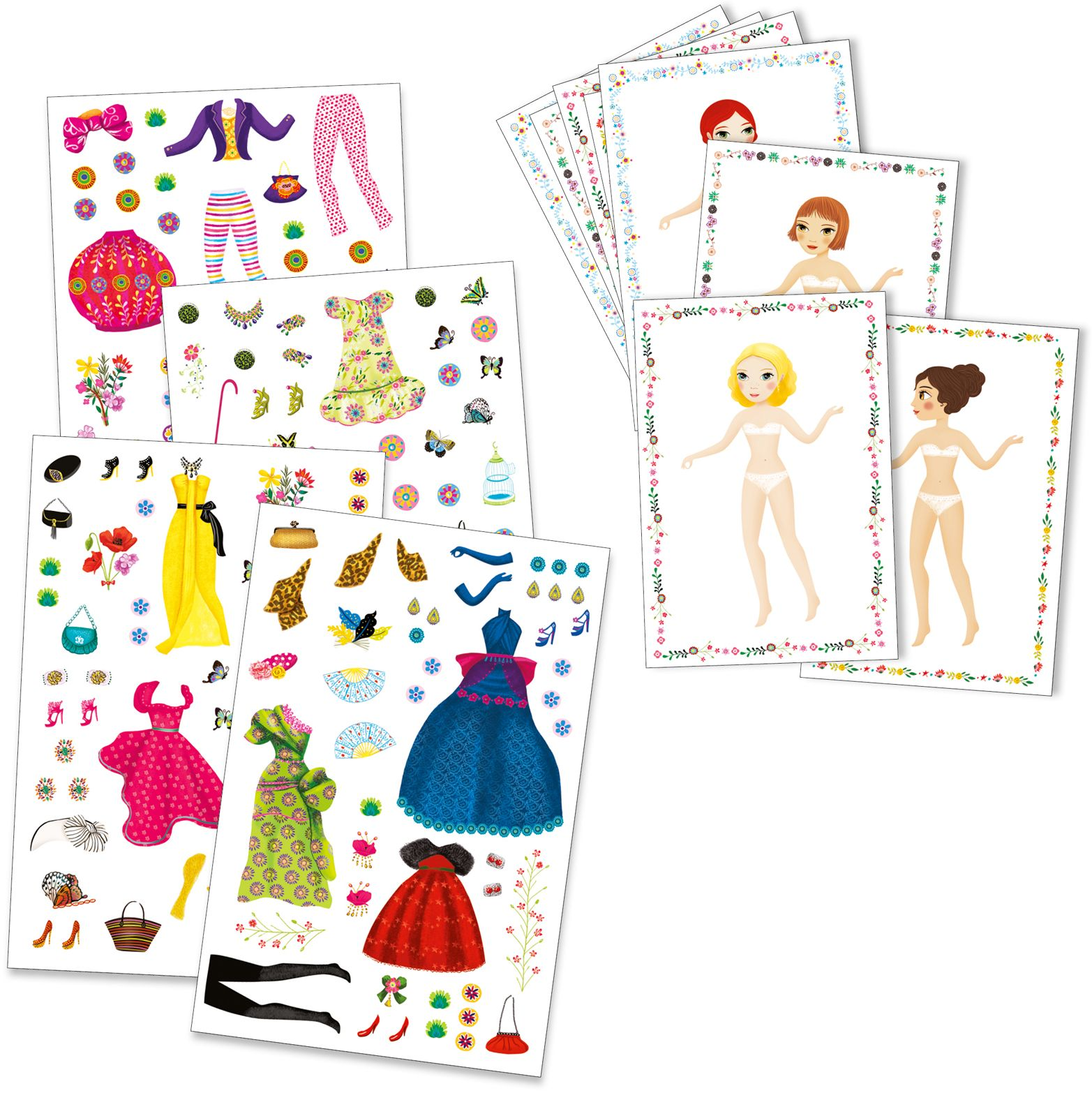 DJECO Paper Dolls - Massive Fashion