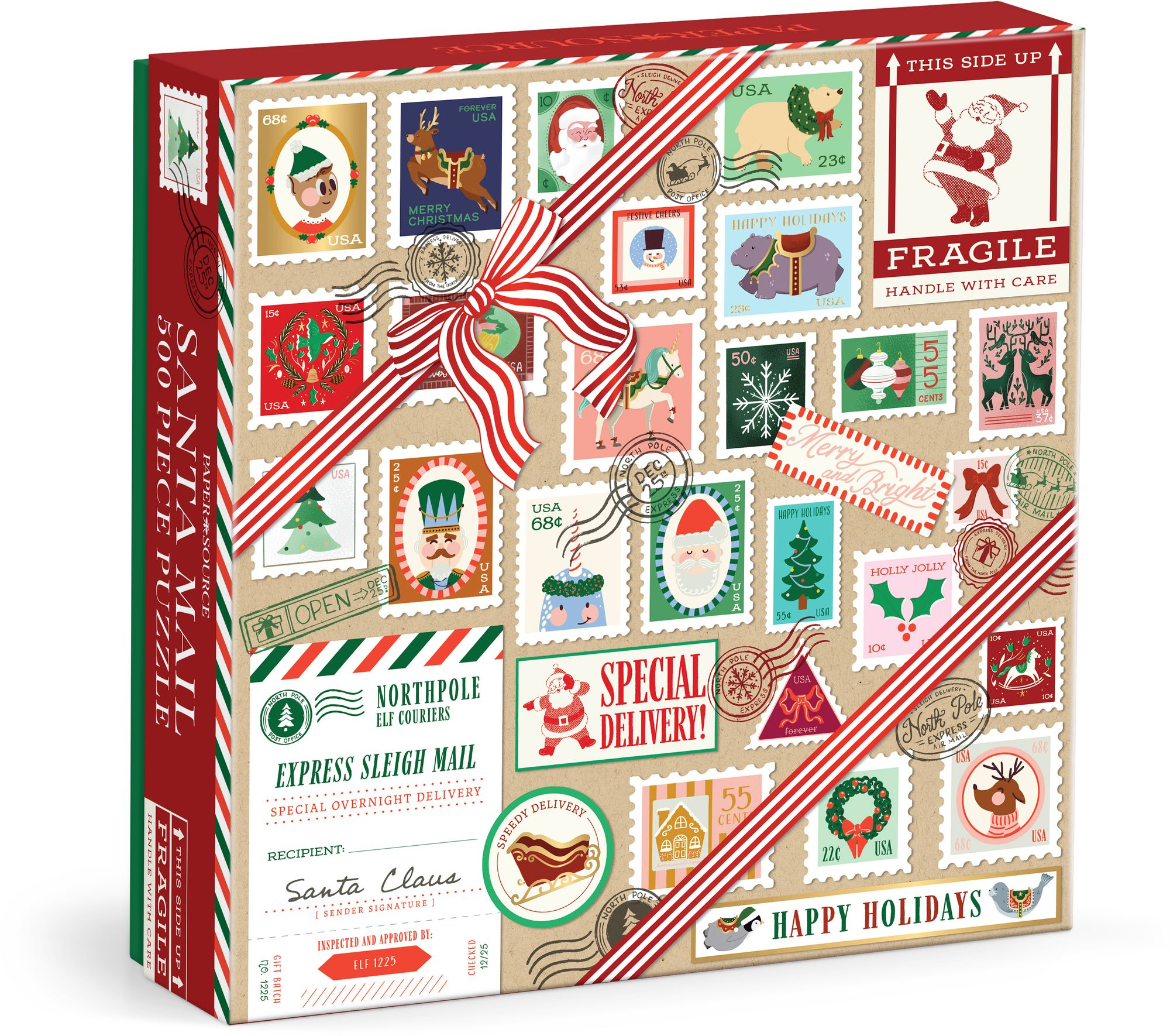 Santa Mail 500 Piece Puzzle