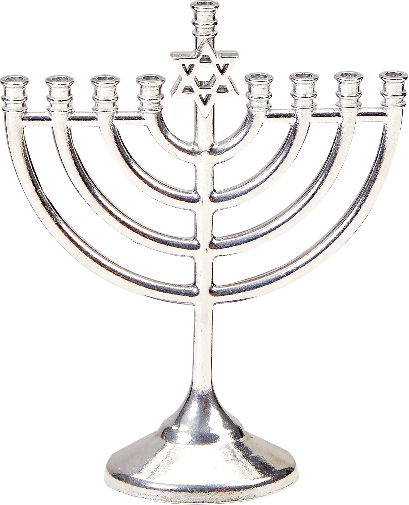 Mini Menorah and 48 Cabdke Set