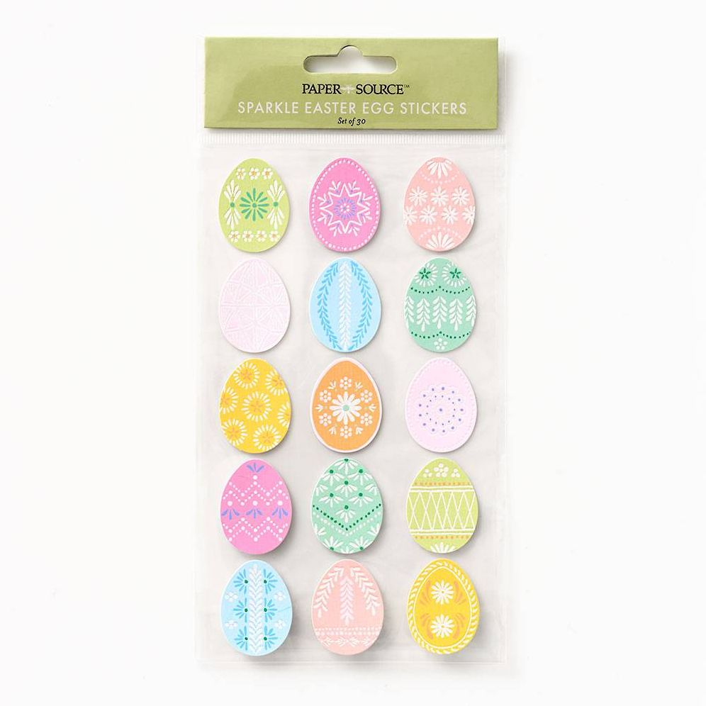 Sparkle Easter Egg Stickers