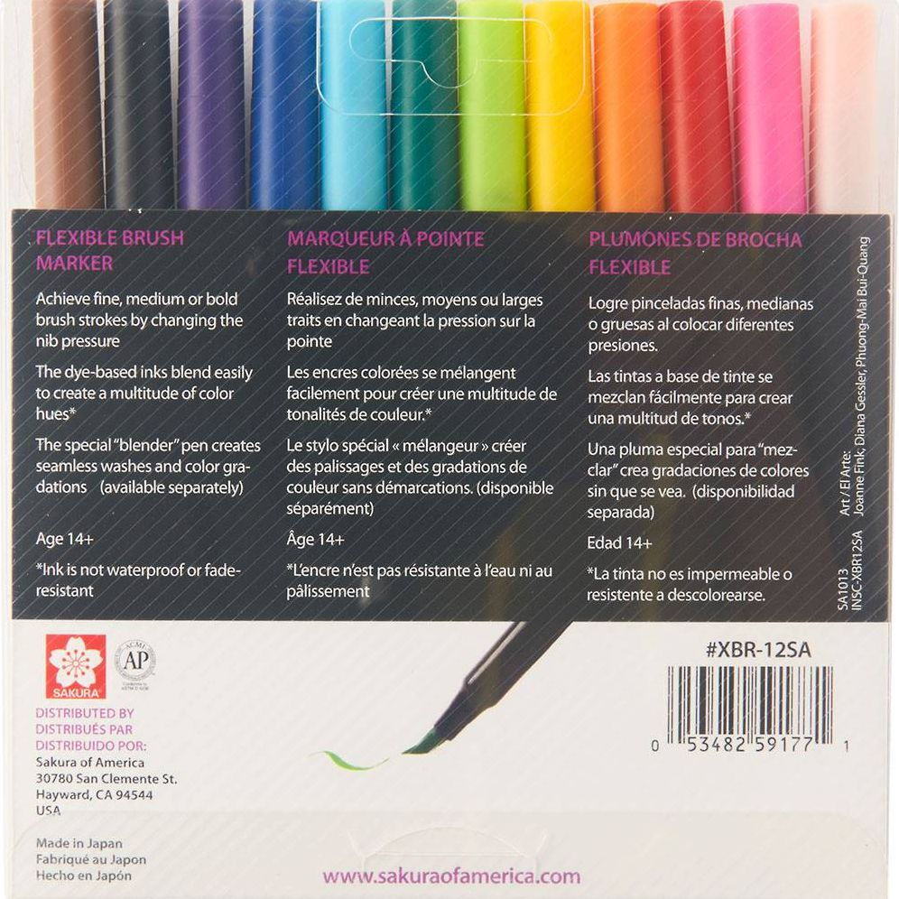 Koi Coloring Brush Pens