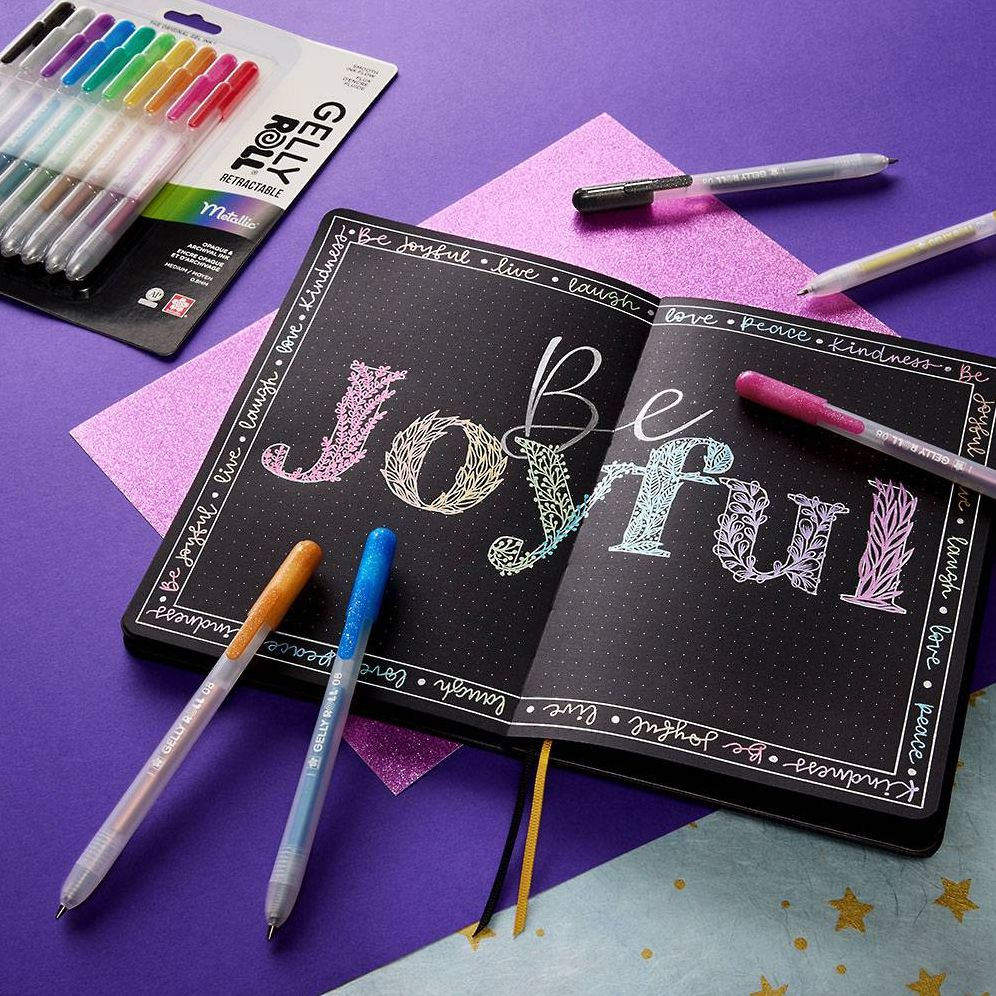 Sakura Gelly Roll Retractable - Metallic - 10 pack