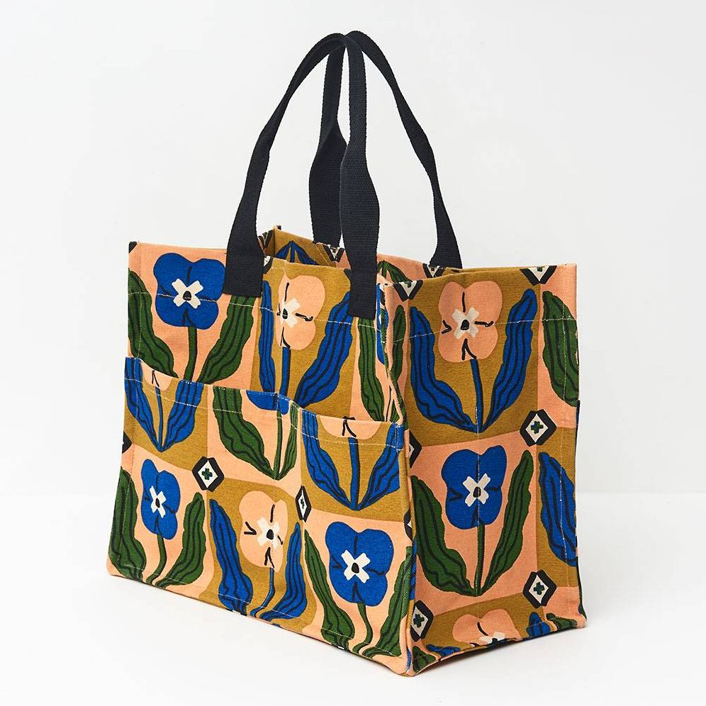 Cotton Canvas Gardening Tote