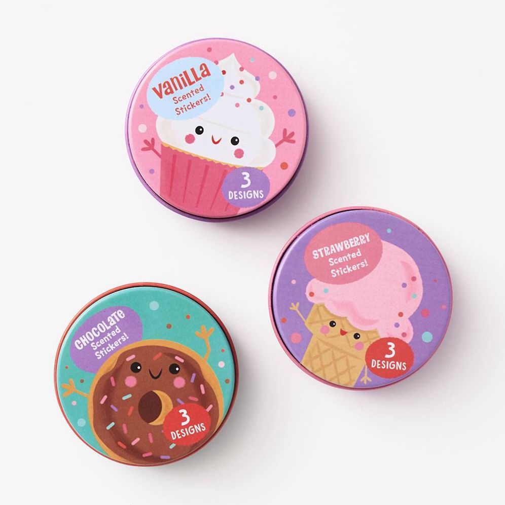 Sweet Scented Sticker Tins