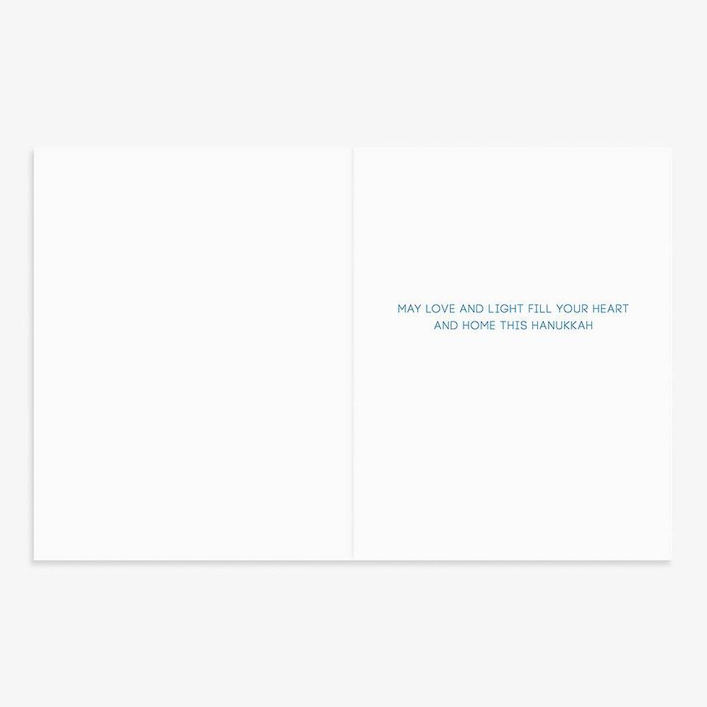 Hanukkah Candles Greeting Card