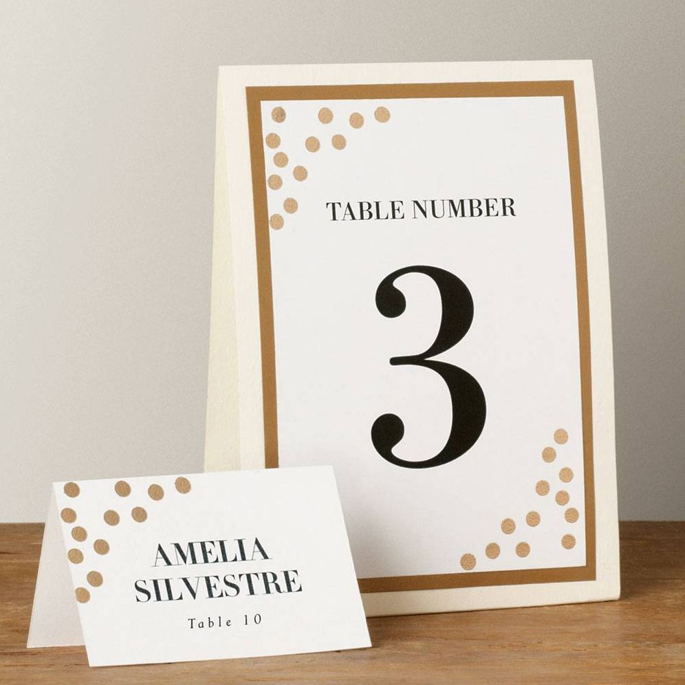 Slate Table Tent