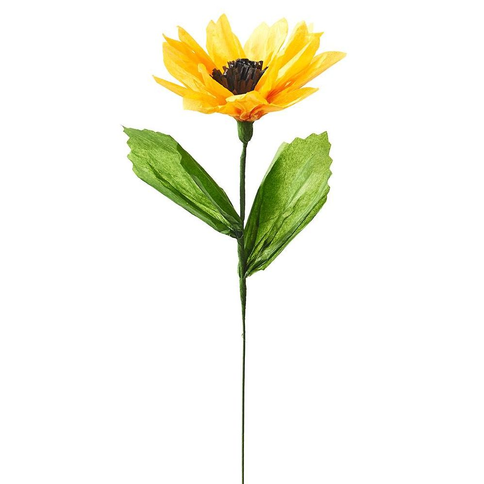 Yellow Sunflower Paper Flower