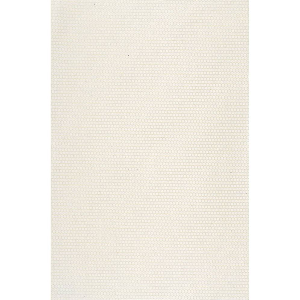 White Dot Repeat on Cream Handmade Paper
