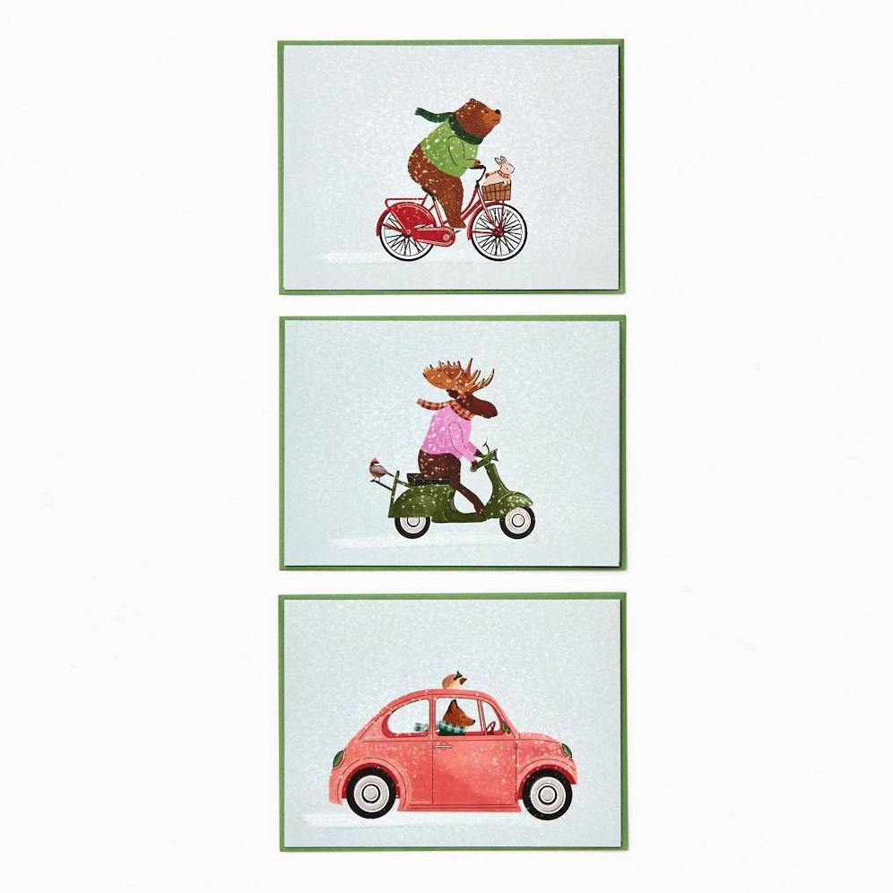 Christmas Crusing Critters Stationery Set