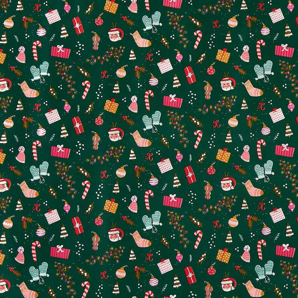 Tiny Christmas Delights Stone Wrapping Paper