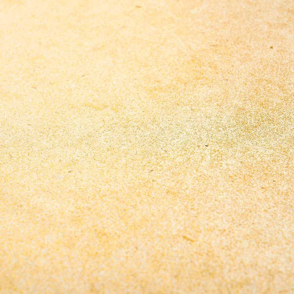 Cream Gold Glitter Handmade Paper