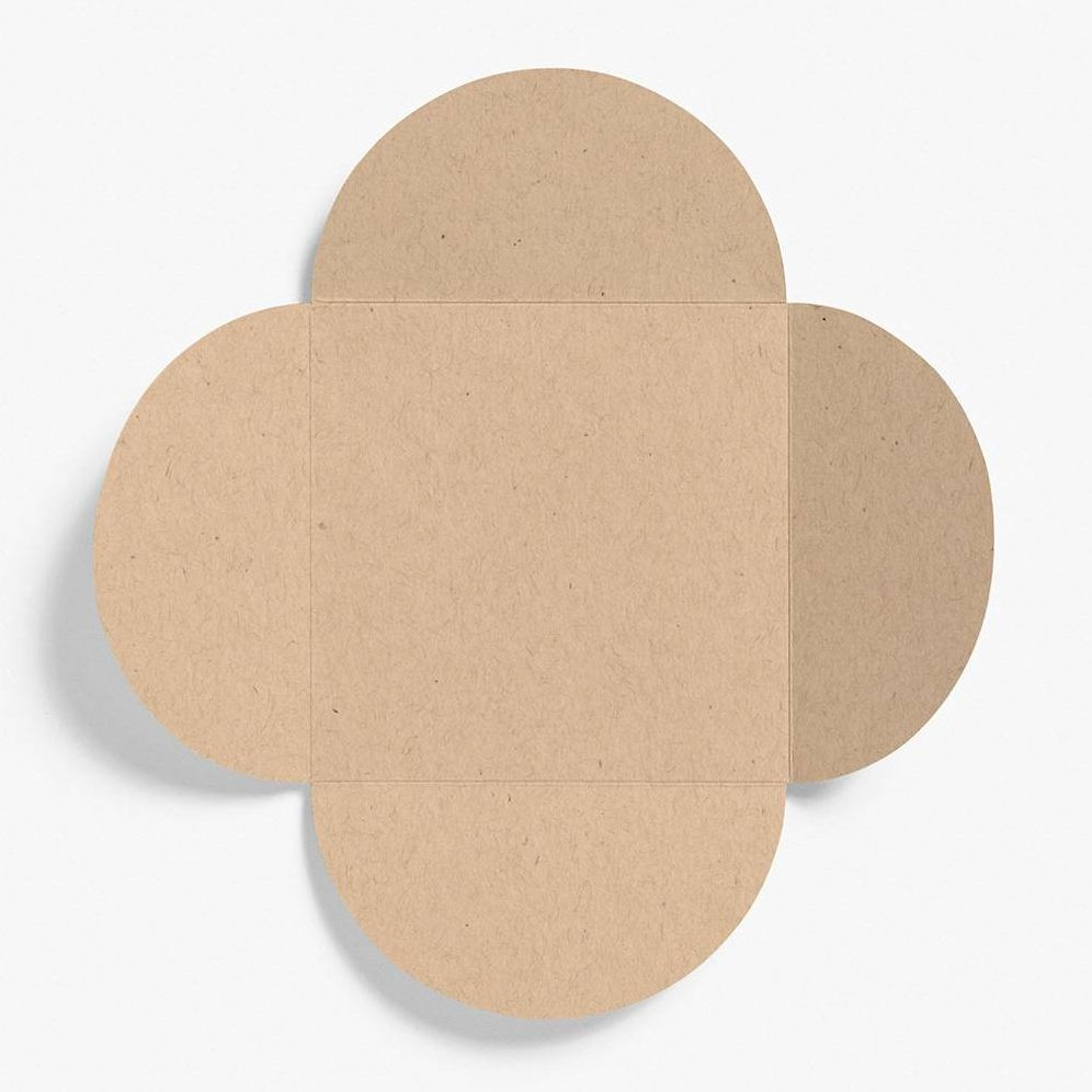 5.25" Square Paper Bag Petal Envelopes