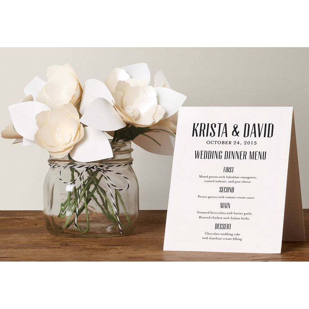 Printable Table Tents