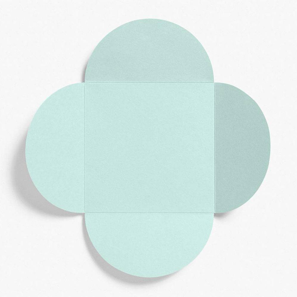 5.25" Square Pool Petal Envelopes