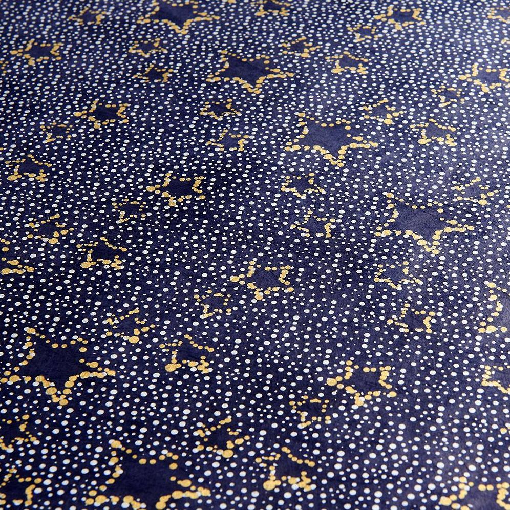 Silver Dot and Star Handmade Paper