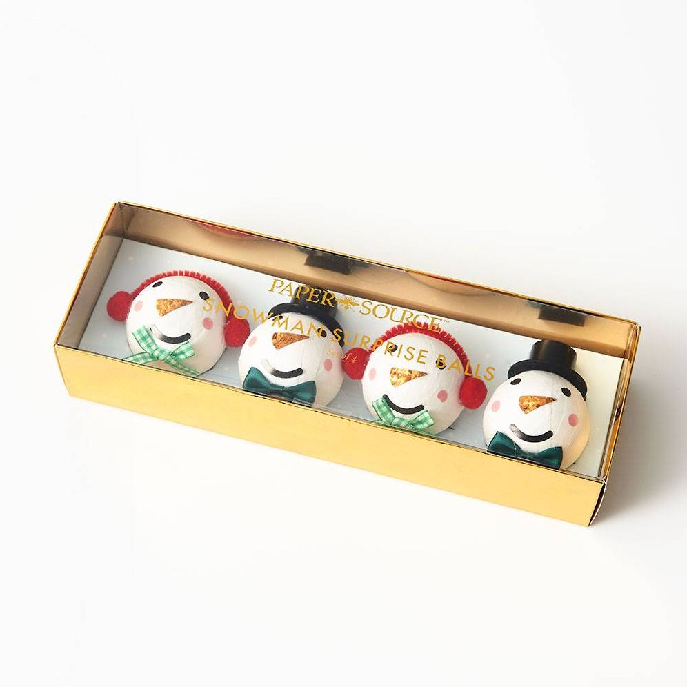Snowman Surprise Balls