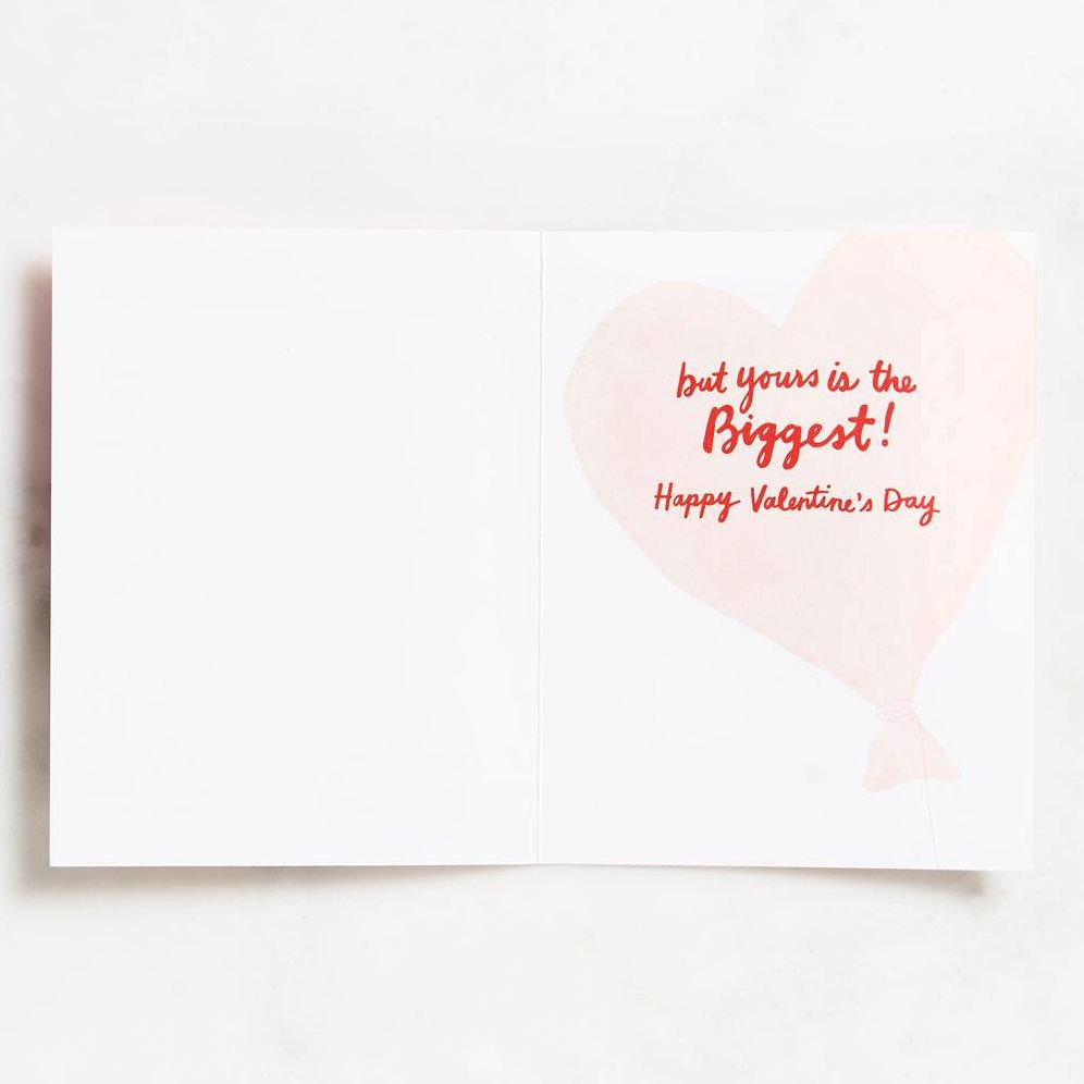 Grandmas Heart Balloons Valentine Card
