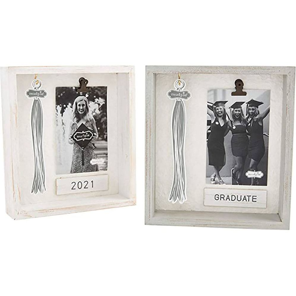 Graduation White Shadow Box