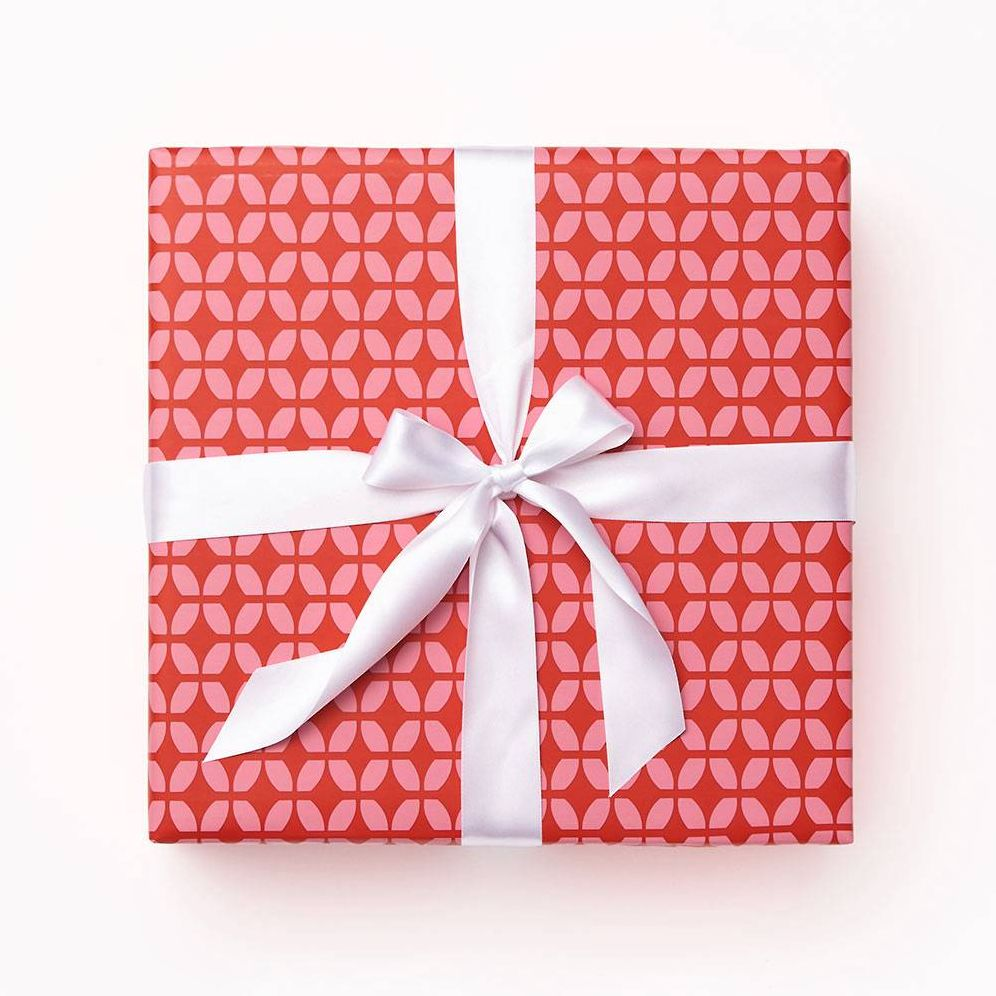 Pink & Blue Reversible Wrapping Paper