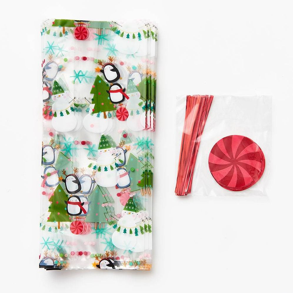 Whimsy Winter Critters Cellophane Bags