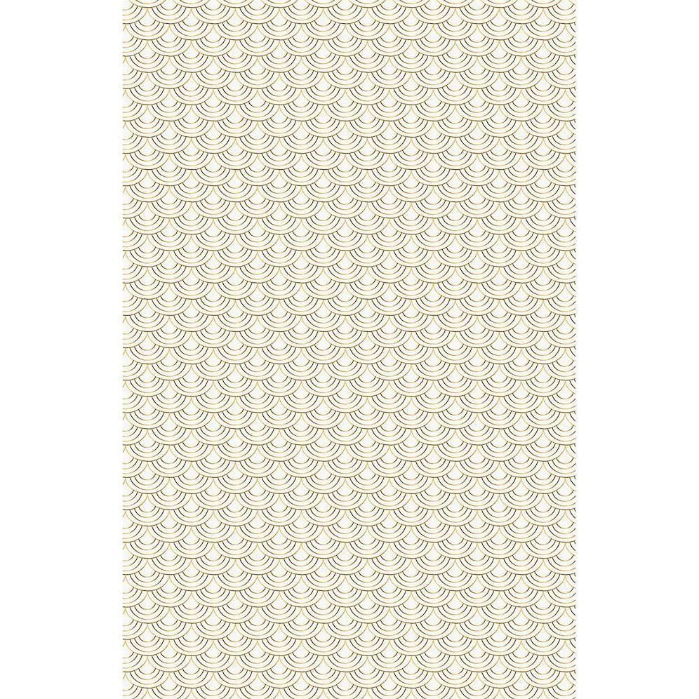Art Deco Gold Foil Stone Wrapping Paper