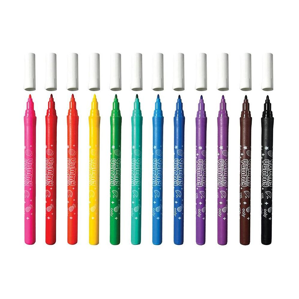 Yummy Yummy Scented Markers - Set of 12