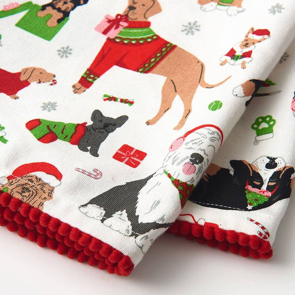 Christmas Good Boys Tea Towel